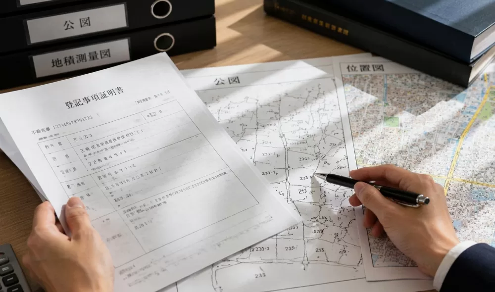 権利者調査・範囲の確認
