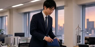 退社
