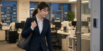 退社
